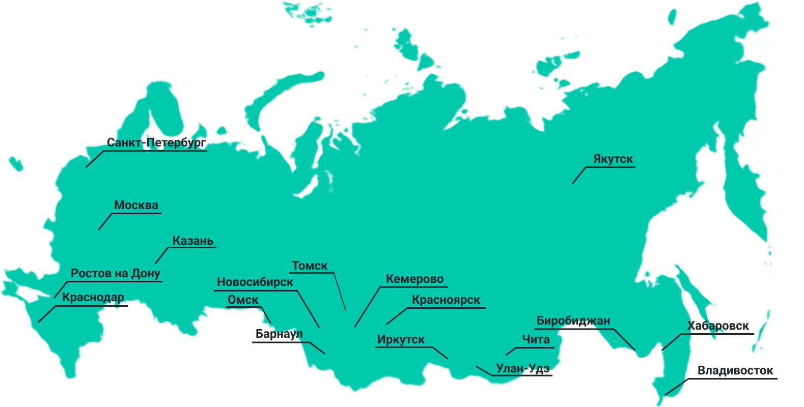 Карта опроса преподавателей России